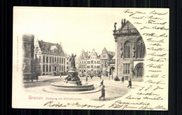 Bremen, Marktplatz Mit Wilhadibrunnen - Bremen