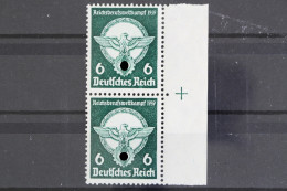 Deutsches Reich, MiNr. 689, Senkr. Paar, Re. Rand, Passerkreuz, Postfrisch - Ungebraucht