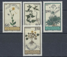 Liechtenstein, Blumen, MiNr. 1116-1119, Postfrisch - Other & Unclassified