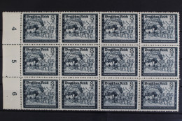 Deutsches Reich, MiNr. 889 PLF II, 12er Block, Postfrisch - Abarten & Kuriositäten