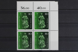 Deutschland (BRD), MiNr. 1212, 4er Block, Ecke Re. Oben, Postfrisch - Unused Stamps