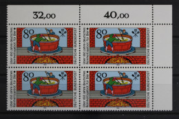 Deutschland (BRD), MiNr. 1179, 4er Block, Ecke Re. Oben, Postfrisch - Unused Stamps