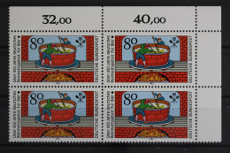 Deutschland (BRD), MiNr. 1179, 4er Block, Ecke Re. Oben, Postfrisch - Neufs