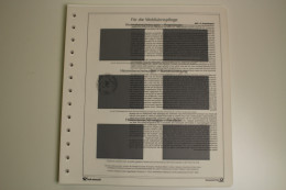 Deutsche Post, Deutschland Plus Jahrgang 2009, Vordrucke Für Eckrandmarken - Pre-printed Pages