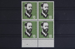 Deutschland (BRD), MiNr. 252, 4er Block, Unterrand, Postfrisch - Unused Stamps