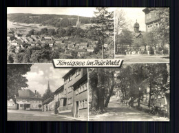 Königsee, Thür. Wald, 4 Ortsansichten - Autres & Non Classés