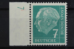 Deutschland (BRD), MiNr. 181 Y, Li. Rand Mit DZ 7, Postfrisch - Unused Stamps