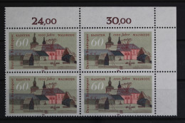 Deutschland (BRD), MiNr. 1280, 4er Block, Ecke Re. Oben, Postfrisch - Unused Stamps