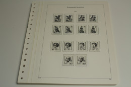 KABE, Deutschland (BRD) 1970-1974, Bi-collect Für Beide Erhaltungen - Pre-printed Pages