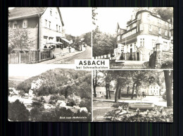 Asbach, Bei Schmalkalden, Cafe Endter, Erholungsheim Hachelstein - Autres & Non Classés