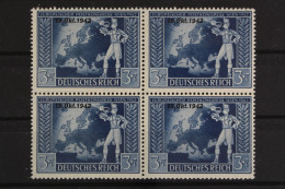 Deutsches Reich, MiNr. 823, 4er Block, Postfrisch - Ongebruikt