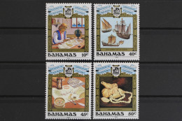 Bahamas, Schiffe, MiNr. 690-693, Postfrisch - Bahama's (1973-...)