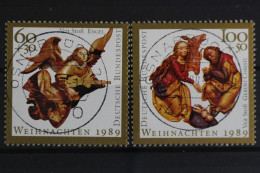 Deutschland (BRD), MiNr. 1442-1443, Zentr. Stempel, Gestempelt - Oblitérés
