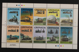 Grenada, Eisenbahn, MiNr. 1931-1940 KB, Postfrisch - Grenade (1974-...)