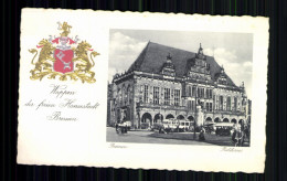 Bremen, Rathaus, Prägewappen - Bremen