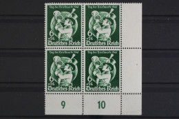 Deutsches Reich, MiNr. 762, 4er Block, Ecke Re. Unten, Postfrisch - Unused Stamps