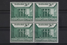 Deutsches Reich, MiNr. 743, 4er Block, Postfrisch - Ungebraucht