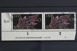 DDR, MiNr. 1144, Waager. Paar, Ecke Links Unten, DV 2, Gestempelt - Used Stamps