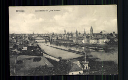 Bremen, Gesamtansicht "Die Weser" - Bremen