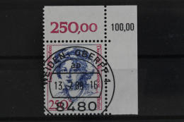 Berlin, MiNr. 845, Ecke Re. Oben, Kbwz, VS Weiden, Gestempelt - Used Stamps