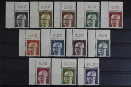Berlin, MiNr. 359-370, Ecke Li. Oben, Postfrisch - Unused Stamps