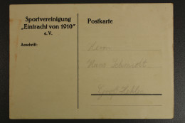 Celle, Sportvereinigung "Eintracht Von 1910" E.V., Einladung 1930 - Other & Unclassified