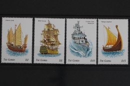 Gambia, Schiffe, MiNr. 3068-3071, Postfrisch - Gambie (1965-...)