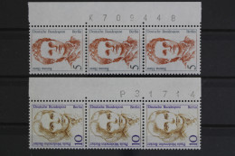 Berlin, MiNr. 806+833, 3er Streifen, Re. Rand, Bogenzähler, Postfrisch - Unused Stamps