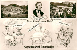 73762614 Oberstaufen Blick Zum Staufen Und Zum Hochgrat Johann Schroth Portrait  - Oberstaufen