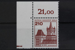 Berlin, MiNr. 589, Ecke Li. Oben, Plattenzeichen, Postfrisch - Unused Stamps
