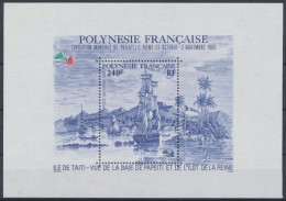 Französisch - Polynesien, Schiffe, MiNr. Block 11, Postfrisch - Andere & Zonder Classificatie