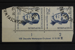 DDR, MiNr. 884, Senkr. Paar, Ecke Re. Unten, DV III, Gestempelt - Gebraucht
