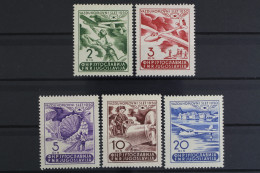 Jugoslawien, Flugzeuge, MiNr. 611-615, Postfrisch - Autres & Non Classés