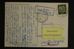 Breese Im Bruch, 3139, Landpoststempel Auf Ansichtskarte, 1963 - Sonstige & Ohne Zuordnung