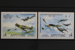 Aitutaki, Flugzeuge, MiNr. 740-741, Postfrisch - Aitutaki