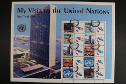 UNO New York, MiNr. 941-945 II, Kleinbogen, Gestempelt - Other & Unclassified