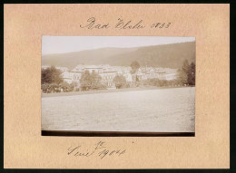 Fotografie Brück & Sohn Meissen, Ansicht Bad Elster, Wohnhäuser Am Ortsrand  - Lieux