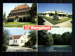 Burgdorf, Rathaus, Schulzentrum, Kath. Kirche, Stadtpark - Autres & Non Classés