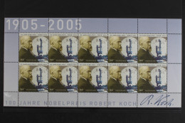 Deutschland (BRD), MiNr. 2496, Kleinbogen Nobelpreis, Postfrisch - Ungebraucht