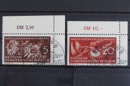 DDR, MiNr. 561 + 563, Ecken Rechts Oben, Gestempelt - Oblitérés