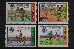 Tansania, Olympiade, MiNr. 242-245, Postfrisch - Tanzania (1964-...)