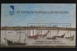 Brasilien, Schiffe, MiNr. Block 90, Postfrisch - Autres & Non Classés
