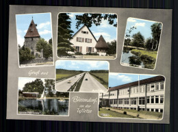 Bissendorf, A. D. Wietze, 6 Bilder U. A. Kirche, Natels-Heidesee, Schule - Autres & Non Classés