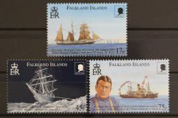 Falklandinseln, Schiffe, MiNr. 776-778, Postfrisch - Falkland Islands