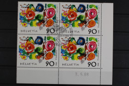 Schweiz, MiNr. 1380, Viererblock, Ecke Rechts Unten, ESST - Unused Stamps
