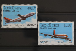 Laos, Flugzeuge, MiNr. 920-921, Postfrisch - Laos