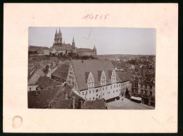 Fotografie Brück & Sohn Meissen, Ansicht Meissen I. Sa., Blick Auf Den Markt Mit Rathaus, Dom  - Places