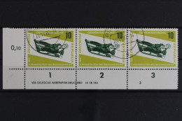 DDR, MiNr. 1156, Dreierstreifen, Ecke Links Unten, DV 3, Gestempelt - Used Stamps