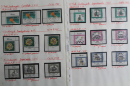 Berlin, Jahrgang 1985, MiNr. 730-749, Nur Eckränder, Postfrisch + Gestempelt - Unused Stamps