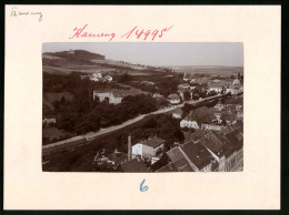 Fotografie Brück & Sohn Meissen, Ansicht Kamenz I. Sa., Blick Auf Das Ehemalige Amtsgericht Mit Teilansicht Der Stadt  - Places